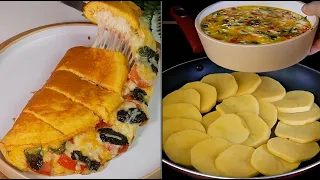 Lezzet bombası! Mükemmel Patates Yumurta, Yumurtaları Eski Usulde Pişirmeyi Bırakın. 5 Dakikada