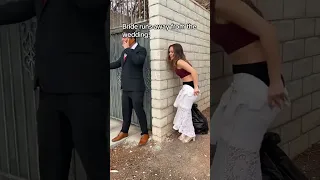عروس تهرب من عريسها وتتخفى في زي جندي زواج زفاف عروس 