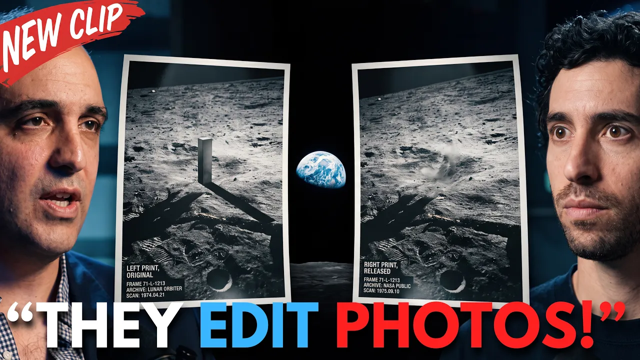 NASA Airbrushed UFOs Out of Their Photos!