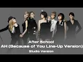 Download Lagu (Because of you Line-up Concept / with Raina and Nana) After School (애프터스쿨) - AH!
