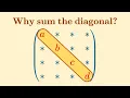 Matrix trace isn t just summing the diagonal Lie groups algebras brackets