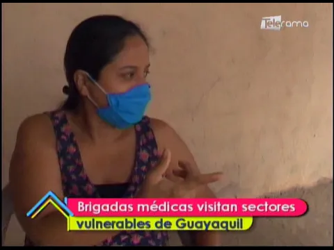 Brigadas médicas visitan sectores vulnerables de Guayaquil
