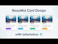 Beautiful Simple Card Design using Tailwind CSS