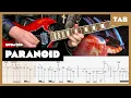 Download Lagu Black Sabbath - Paranoid - Guitar Tab (remake) | Lesson | Cover | Tutorial