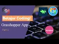 Belajar Coding Javascript Grasshopper App bagian Variabel part 2