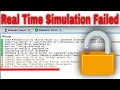 Real Time Simulation Failed To Start Best way to solve the problem on Proteus 8