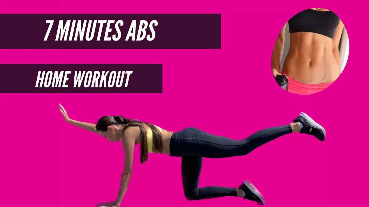 ABS workout at HOME // SIX PACK 7 minutes workout ABS workout at HOME // SIX PACK 7 minutes workout