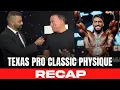 DAVE LOSES BET TO FOUAD Zancanelli WINS Texas Classic Physique QUALIFIES For Olympia