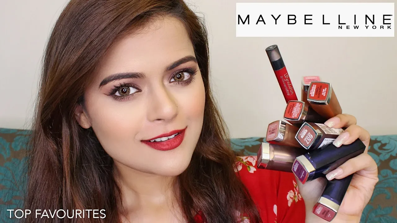 Trying BOLD Lipsticks! Maybelline Loaded Bolds Swatches. 