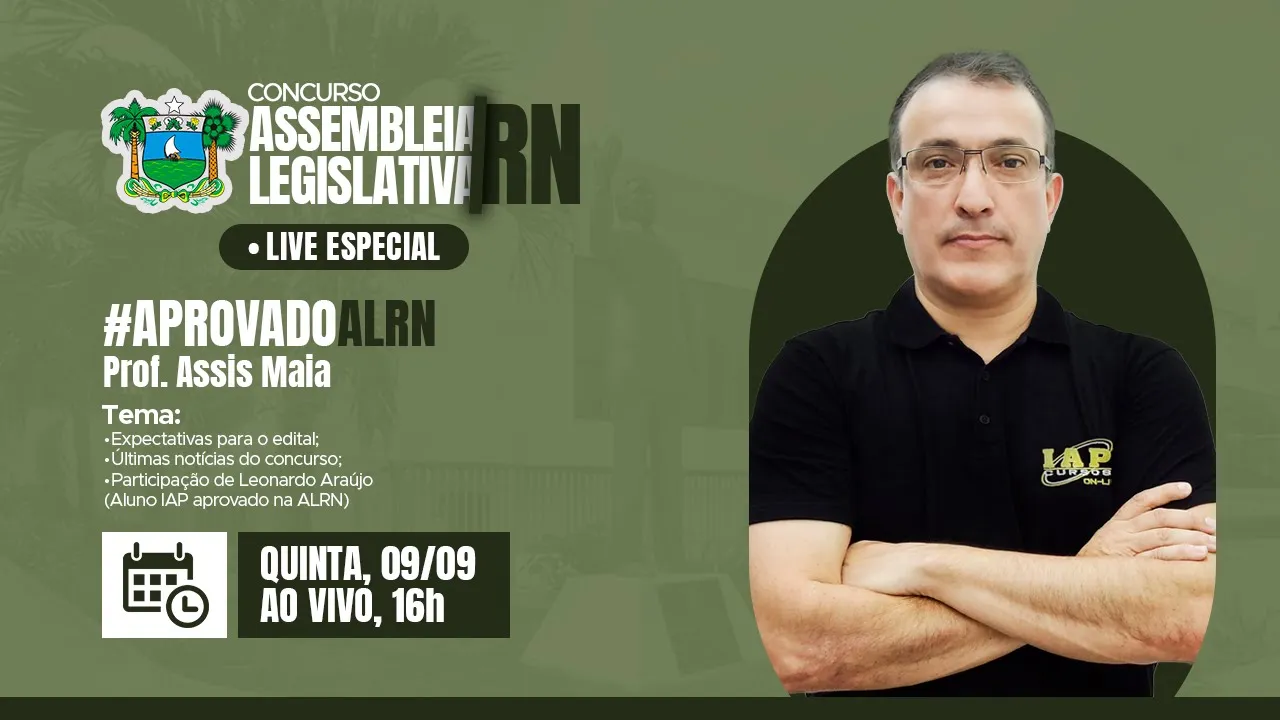 LIVE: ESPECIAL #APROVADOALRN
