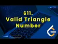 Valid Triangle Number Leetcode 611 Medium Codemintt