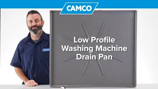 Low Profile Washing Machine Drain Pan