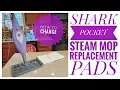 How To Change Shark Steam Mop Pad Purple Pocket Mop Head