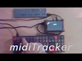 First Test of my Python midiTracker on a Raspberry PI
