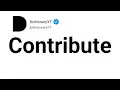 Contribute Synonyms Thesaurus Similar Words