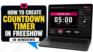 How To Create CountDown Timer In FreeShow