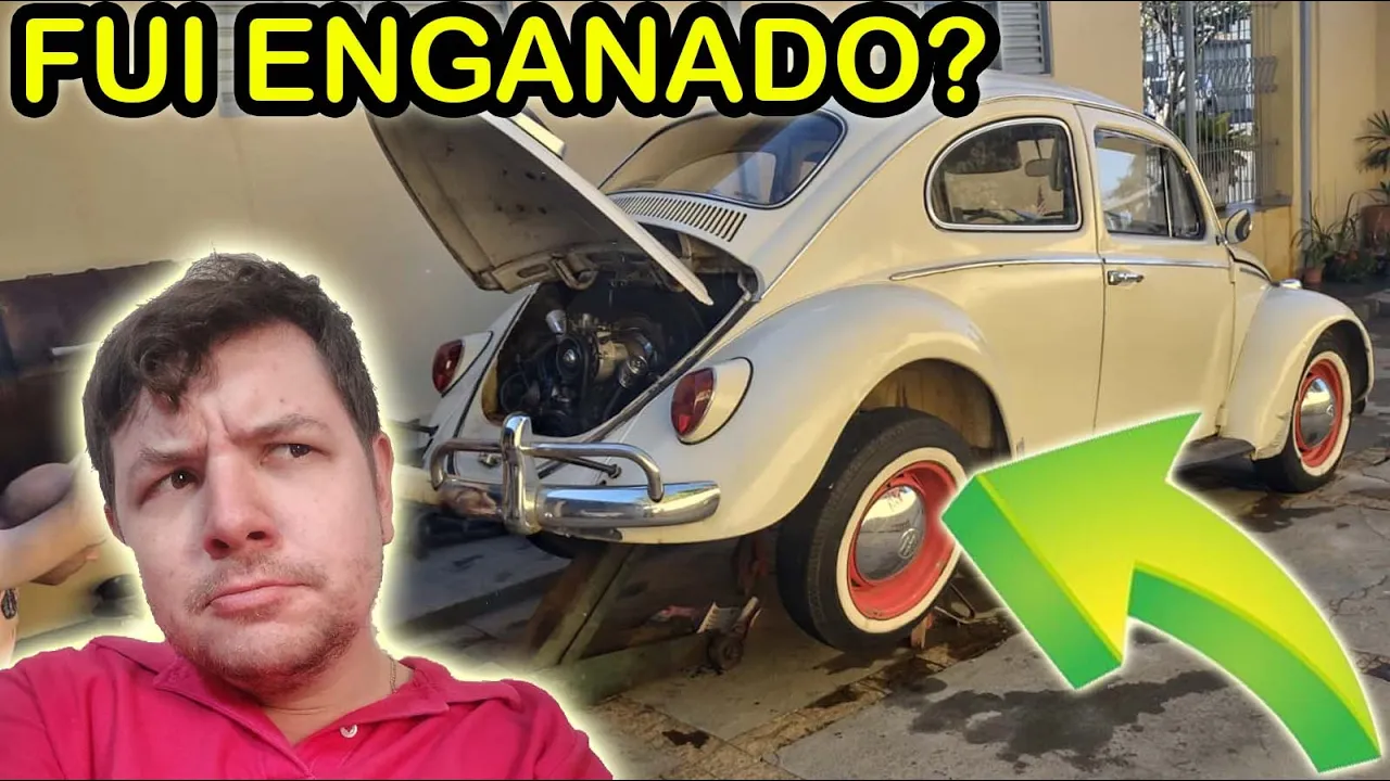 DESCOBRI UM B.O GRAVE NO FUSCA!!! | FUSHERBIE 05!