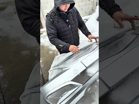 Обзор переднего бампера на рестайлинг Хендай Акцент в Алматы СМОТРИ