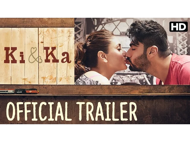 Ki & Ka Official Trailer with English Subtitle | Kareena Kapoor, Arjun Kapoor | R. Balki