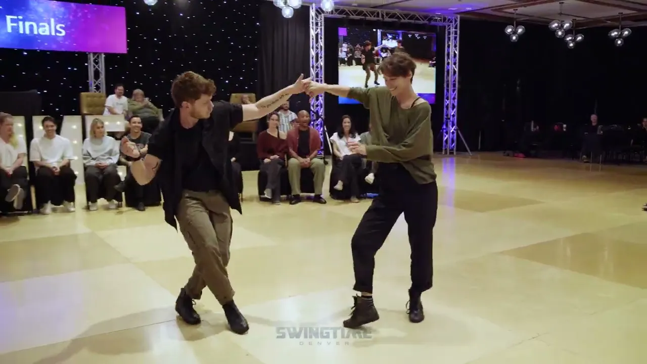 Thibault Ramirez & Emeline Rochefeuille - 1st place Champions Strictly - SwingTime Denver 2026