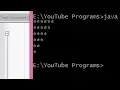 Triangle Program In Java Java Technocrat Hindi