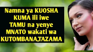 njia tano za kuosha k ili iwe tamu na mnato tazama