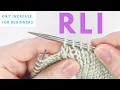 Lagu RLI - Right Lifted Increase in Knitting