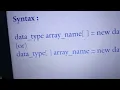 JAVA ARRAYS