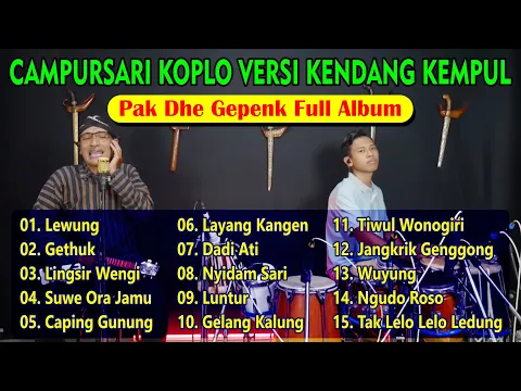 Download MP3 Tayub Campursari Koplo Kendang Kempul | PakDhe Gepenk Emce Full Bass 2022