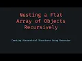 Nest Flat Array Recursively