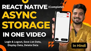 React Native Complete AsyncStorage in One In Hindi Engineer Codewala