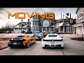 MOVING INTO THE NEW GARAGE