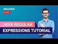 Java Regular Expressions Tutorial Regular Expressions in Java Edureka Java Live