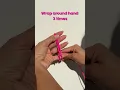 How to tie a 3 loop Basic TIY - Euphoria