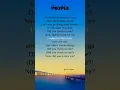 Download Lagu Libianca - People (Lyrics) #songlyrics #people #libianca