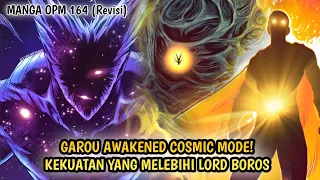 garou cosmic mode infinite power against saitama manga opm 164 revised