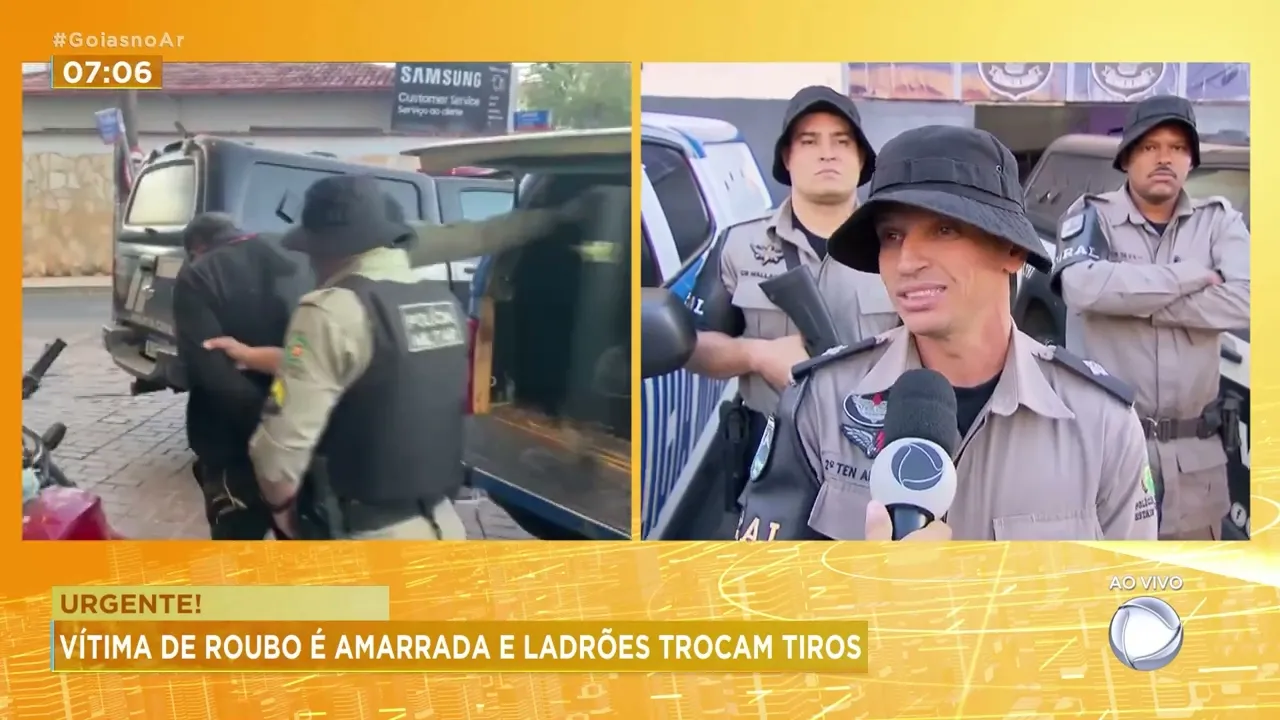 URGENTE: LADRÕES INVADEM, ROUBAM UMA FAZENDA EM PIRENÓPOLIS,