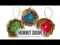 Hobbit Door Ornament Tutorial