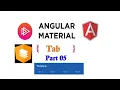 Angular material Tutorial Angular Material Tab example Angular Tab example Angular with Testycodeiz