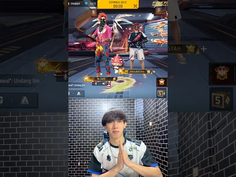 Duo Maut Bareng Evos Rasyah Auto Gua Gendong 😱 #booyahmerdeka #freefire