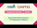 Responsible Safe AI Systems Week 4 NPTEL ANSWERS MYSWAYAM