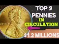 9 Ultra Super Rare Pennies Worth MILLIONS Do You Have This 1990 Penny