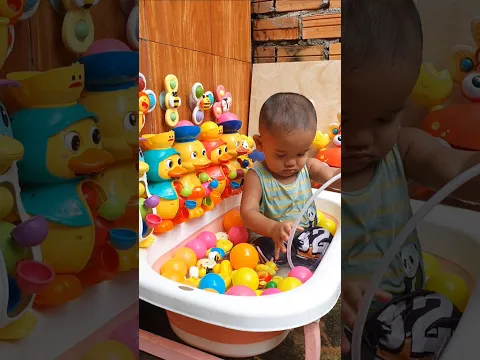 Baby Bathtub 😍🍎🥭☂️ #short