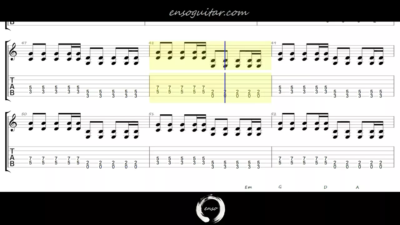 Green Day - Boulevard of Broken Dreams {E-Tuned Easy Guitar} Green Day - Boulevard of Broken Dreams {E-Tuned Easy Guitar}