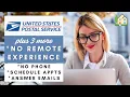 USPS is Hiring Remote NO Remote Experience No Phone Work From Home Jobs
