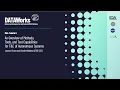 Mini Tutorial 4 An Overview of Methods Tools and Test Capabilities for T E of Autonomous Systems