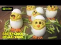 How To Make Easter Chick Deviled Eggs
