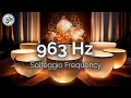 Download Lagu 963 Hz Crystal Singing Bowls, Frequency of God, Return to Oneness, Spiritual Connection, Healing