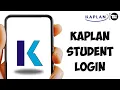 How To Login Kaplan Student Online Account 2024 Kaplan Student Login
