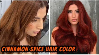 Hair Color Demi Glazing/Gloss - Cinnamon Spice Hair Color 
